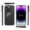 Ultra-Fina Sensação de Metal Nu Adequada para Capa de Celular Magnética Apple 15 iPhone 14 Promax Capa Protetora com Padrão Ondulado 13