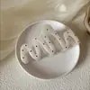 Bonito pasador de pinza para la parte trasera de la cabeza para recogidos, nuevo modelo 2026, clip para el pelo, sensación de alta gama, adecuado para cabello fino, pinza de tiburón de acrílico para mujer