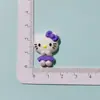KT acessórios para gatos capa de celular DIY feito à mão adesivos para copo fivela de sapato com furo de PVC flor de sapato borracha acessório de vestuário