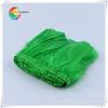 Fabricante Wenshu, venta en stock, gran paquete de 2 ma de tela flotante con borde de plumas de ganso, accesorios para faldas de baile latino, elegante verde