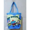 Bolsa Bucket Grafite Fofa, Bolsa Cilíndrica Estampada Ins, Bolsa de Lona para Almoço, Lancheira Feminina Estilo Coreano, Bolsa de Mamãe