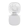 Mini Ventilador de Cuello Plegable Recargable por USB de Mano Creativo de Escritorio Oficina Portátil de Bolsillo Ventilador Transfronterizo