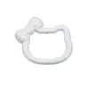 Colgante de Gatita Kt de Dibujos Animados en Acrílico Cadena para Teléfono Móvil Llavero Material Decorativo Tridimensional Accesorios para Joyería DIY Venta al por Mayor