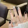 Mariposa de Cristal de Hielo Ojo de Gato Arte para Uñas Uñas Portables Gama Alta Rubor Suave Novia Iluminador Puro Deseo Estilo Ins de Estudiante