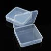 Caja de Plástico Transparente Cuadrada Caja Rectangular Cuadrada para Almacenamiento de Piezas Joyería Artículos de Pesca Empaque de Flores de Jabón Caja Cuadrada