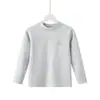 Camiseta de algodão para meninos, roupa de outono para crianças, roupa íntima quente para crianças maiores e estudantes, blusa íntima para meninas, pijama para meninas
