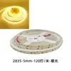 Tira de LED 2835 Bajo Voltaje 12V/24V Versión Estrecha 5mm de Ancho 120 Luces/Metro Luz Blanca Luz Cálida Blanco Natural Tira de Luz LED Flexible