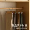 Perchero de Madera Maciza para Pantalones con Pinzas para Guardar Faldas y Pantalones de Mujer en Tienda de Ropa, Al Por Mayor