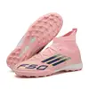 Zapatos de Fútbol para Estudiantes Hombres y Mujeres Transfronterizos, Tacos Tf para Hombres para Entrenamiento, Zapatos de Entrenamiento Transpirables Profesionales de Competición con Tacos Largos Fg para Adultos