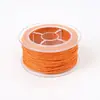 Cordón para pulsera de hilo de oro de 18 hebras 30m Cordón trenzado artesanal estilo Tíbet Cordón con borla de cuentas budistas hecho a mano para DIY