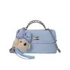 2026 Bolso Caja Acolchado Estilo Chanel con Cadena, Bolso Cuadrado Pequeño de Piel Suave de Alta Gama, Bolso para Teléfono, Neceser, Bolso de Hombro Cruzado