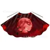 Disfraz Infantil de Halloween Capa de Calabaza Guadaña Manchada de Sangre Capa con Estampado de Halloween para Niños Pequeños y Bebés