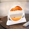 Adornos de pintura de arenas movedizas, estéreo 3D, hermoso reloj de arena dinámico, descompresión, decoración creativa para sala de estar, escritorio, regalo de cumpleaños