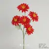Casamento Estilo Chinês Estilo Vermelho Decoração de Guia de Estrada Arranjo de Flores Artificiais Flor de Teto Cerimônia de Noivado Arranjo de Banquete Arte com Flores Artificiais de Casamento
