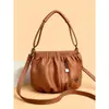 Bolsa Feminina 2025 Nova Moda Estilo Coreano Bolsa Concha para Mães de Meia-Idade, Bolsa de Mão Versátil, Bolsa de Ombro Simples, Bolsa Transversal