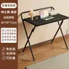 Mesa de Computador Dobrável sem Instalação, Mesa Pequena para Quarto de Estudante, Mesa de Escrita Simples, Mesa de Escritório