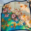 Pañuelo de Seda Estampado, Pañuelo Cuadrado Pequeño, Estilo Coreano para Mujer, Transfronterizo, Estampado de Leopardo, Paisley, Imitación de Seda, Pañuelo de Cuello, Stock Listo de Fábrica, Pañuelo de Gama Alta