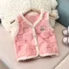 Chaleco de forro polar para bebé primavera y otoño chaleco cálido para bebé niños y niñas chaleco de otoño e invierno cárdigan de capa base para niños