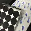 Almohadilla de pie antideslizante de silicona de malla negra, junta de silicona autoadhesiva, junta de goma, almohadilla de pie para muebles resistente al desgaste