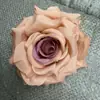 Cabeza de Rosa Diamante 10cm Flor Artificial Ramillete de Boda Pasador Flor Tocado de Ópera Manualidades corona Flor Artificial