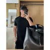 Camiseta Deportiva Versátil Casual de Algodón Doble Cara de Manga Corta Camiseta Deportiva Color Sólido Básica Casual de Algodón Superior para Hombre Verano