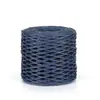 Cuerda de rafia hilo fino tejido sombrero de paja de verano para mujer, kit de materiales para tejer a mano DIY bolsa de ganchillo, cuerda de papel sin bordado