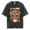 Código Europeu TransfronteiriçoHomens Anime Japonês Vintage Pokemon Estampa Gengar