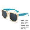 Gafas de Sol para Niños Moda Lindas Flor Marco Redondo Uña GM 04 Hombres y Mujeres Oso Pequeño Lindo Bebé Protección Solar Padre-Hijo Gafas de Sol