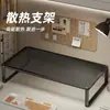 Soporte para laptop, base de enfriamiento de altura ajustable para escritorio, soporte para laptop para gaming para escritorio de oficina, dormitorio de estudiante universitario