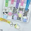 Nuevo Llavero de Muñeca de Plástico Blando Sanrio Lindo Colgante de Melody Kuromi Caja Sorpresa Accesorios de Joyería DIY