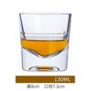 Copa de vino de whisky, copa de vino extranjero, copa de cristal, estilo nórdico clásico, juego de vino de alta gama para el hogar