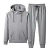 Traje Deportivo Casual Nuevo 2026 para Hombre, Cardigan de Primavera y Otoño con Sudadera con Capucha, Conjunto de Dos Piezas para Correr