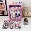 Nuevo espejo pequeño plegable de colección de celebridades, espejo de maquillaje portátil, modelos surtidos, espejo de tocador para estudiantes, espejo de mano para retoques