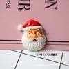 Accesorios de decoración navideña de bricolaje, Papá Noel, muñeco de nieve, accesorios para el cabello para niños, pegatinas para el refrigerador, ropa, zapatos, sombreros, material de decoración.