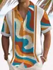 Amazon AliExpress nueva importación transfronteriza comercio exterior nueva chaqueta de camisa para hombre estampado completo fabricantes suministro