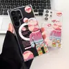 Artículo popular de comercio exterior: Estilo Óleo Oso Violento Estuche Magnético Transparente para Samsung S25Plus, Funda para Teléfono Galaxy S23