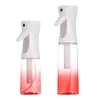 Frasco Spray Contínuo com Gradiente Personalizado, Frasco Spray Vermelho Tipo Pressão, Frasco Spray de Névoa Fina Hidratante para Skincare