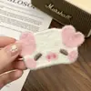 Adesivos de Franja Sem Costura de Gatinho para Mulheres, Ferramenta de Arrumar Cabelo da Testa de Verão, Adesivos de Tecido Cartoon para Maquiagem e Lavagem do Rosto