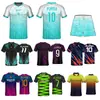 Conjunto de Uniforme de Fútbol Personalizado de Fábrica con Tejido Transpirable de Alta Elasticidad Campamento de Entrenamiento de Club Unidad Uniforme de Entrenamiento Escolar