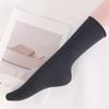 Calcetines de pelo sin hueso, ultrafinos, transpirables, de moda, hasta media pantorrilla, para mujer, japoneses, blancos, para primavera y verano, versátiles, para confinamiento.