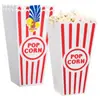 Venta Directa de Fábrica Cubo Redondo para Palomitas Cubo para Palomitas Cubo para Papas Fritas Pollo Palomitas Cubo Reutilizable para Empaque de Alimentos