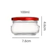 Nuevo frasco de vidrio para conservas con doble asa para mermelada, vejiga de pescado, gelatina de pescado, gelatina de leche, frasco para guisos frescos, frasco de almacenamiento de grado alimenticio resistente a altas temperaturas