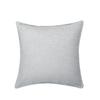 Selección estricta de fundas de almohada con borde de lino sintético sin núcleo, fundas de cojín para sofá, sala de estar, fundas de almohada de color liso