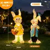 Luces Impermeables para Paisajismo de Jardín, Luces de Conejo Brillantes, Luces para Césped, Luces de Animales para Exteriores, Luces de Jardín, Luces para Paisajismo de Jardín