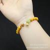 Mineral en bruto alto contenido cristal rejalgar pulsera DIY productos genuinos cinabrio natural diseño original accesorios de joyería de moda