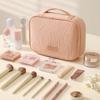 Bolsa de cosméticos más vendida de Amazon, Bolsa de almacenamiento de cosméticos portátil para viajes de gran capacidad, Bolsa de tocador de almacenamiento portátil