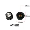 MF-A01/A02/A03/A04/A05 Botão de Potenciômetro Tampa de Baquelite Placa de Escala 118 Botão