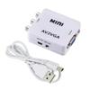 Atacado de Fábrica Conversor Av para Vga Tv para Monitor Conversão de Vídeo Caixa Distribuidora Av 2Vga