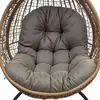 Almofada para Cesta Suspensa de Jardim Impermeável Temu Cross-Border Amazon Almofada Espessa para Balanço Berço Almofada para Cadeira Reclinável Almofada para Encosto