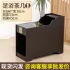 Mesa de centro para pediluvio mesa auxiliar para sofá de pediluvio tienda de pediluvio masaje para lavar pies mesa de centro para sofá de pediluvio gabinete de mesa de té para pediluvio